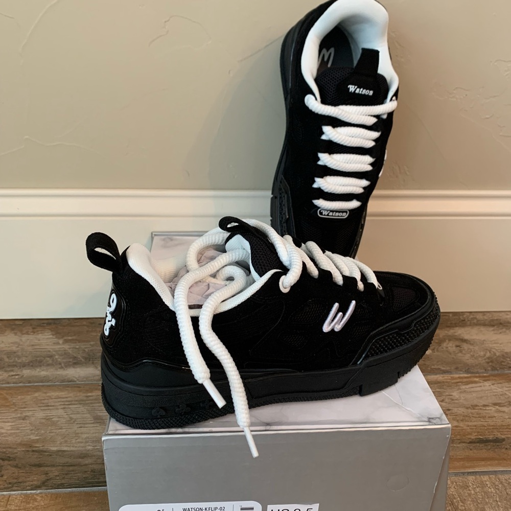 Watson Black and White Sneakers